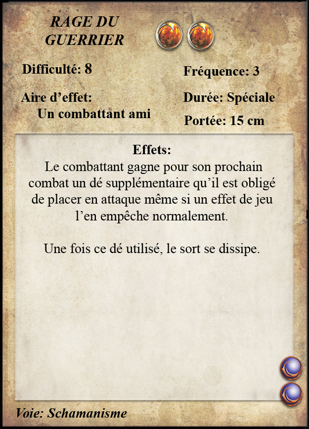 Rage du Guerrier